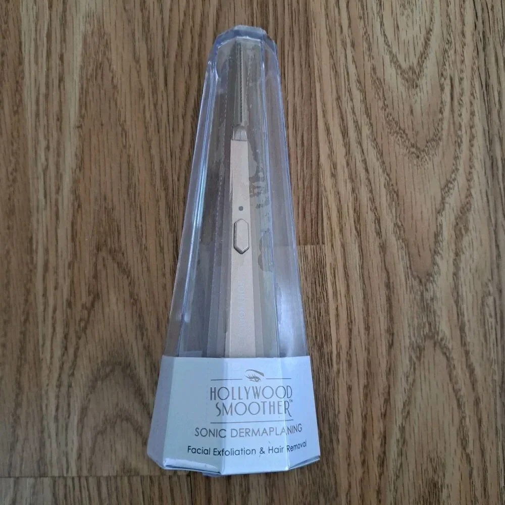 NEW Hollywood Smoother SONIC Dermaplaning Facial Exfoliation & Hair Removal